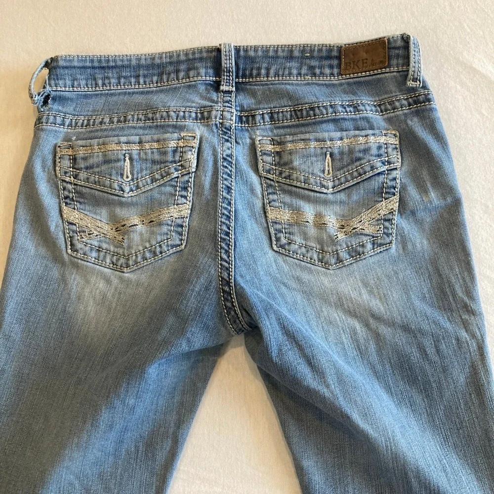 BKE Jeans Jeans Womens 30L (30x31) Payton Curvy Bootcut Medium Wash Stretch